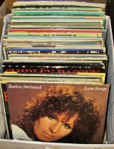 Mixed collection of easy listening records (80+) to include Barbra Streisand, Sandie Shaw, Tony