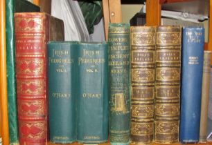 Irish historical & cultural interest to include O'Hart's Irish Pedigrees (2 volumes) (1892), Hall'