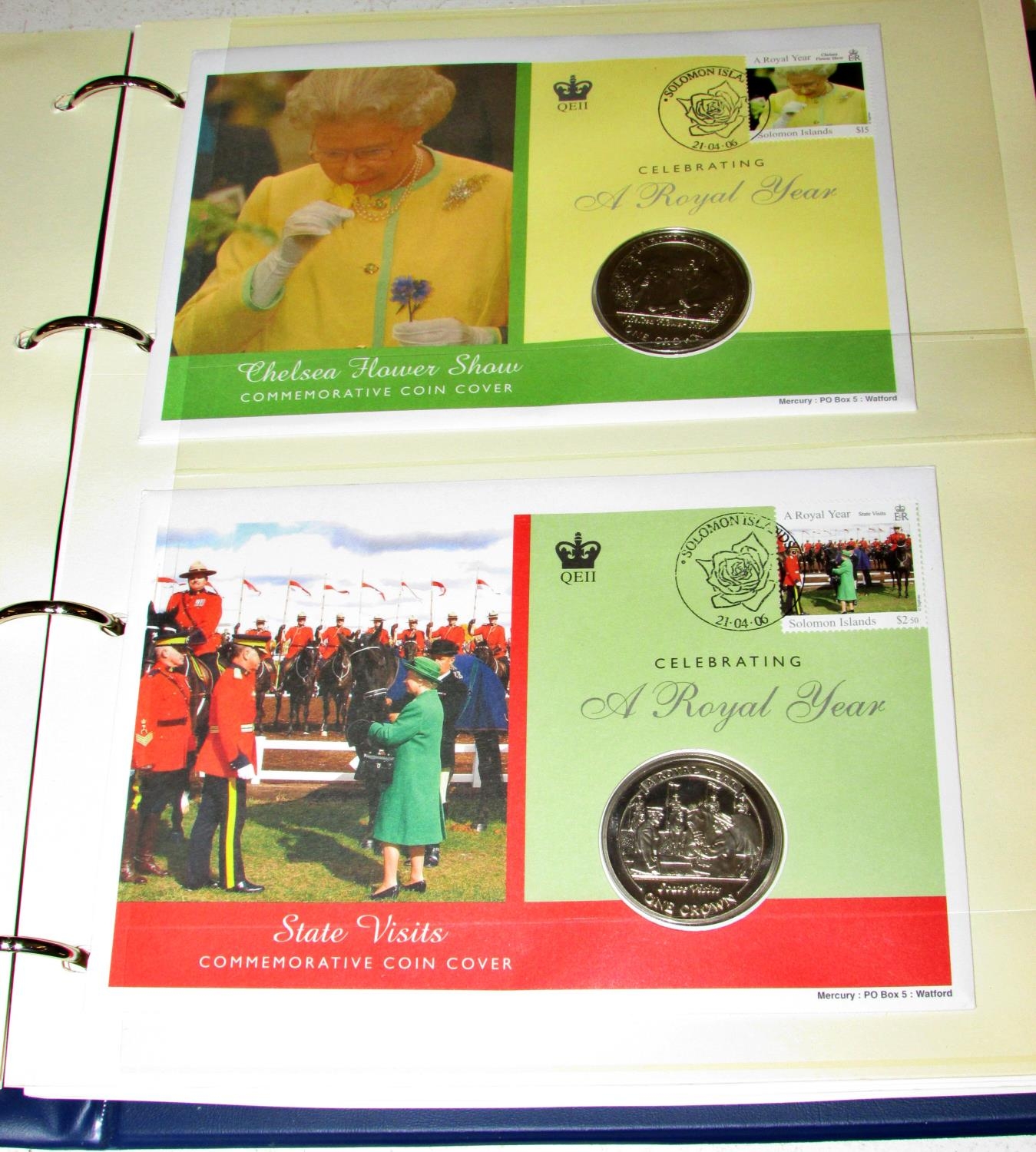 A folder of Coin First Day Covers 2002 to celebrate Queen Elizabeth II Golden Jubilee - Image 3 of 4
