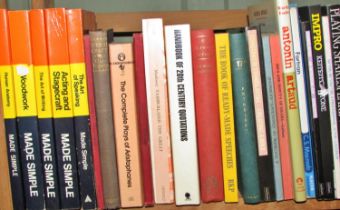 Library of books on plays, the theatre, acting, speech writing/giving, performance arts etc (38)