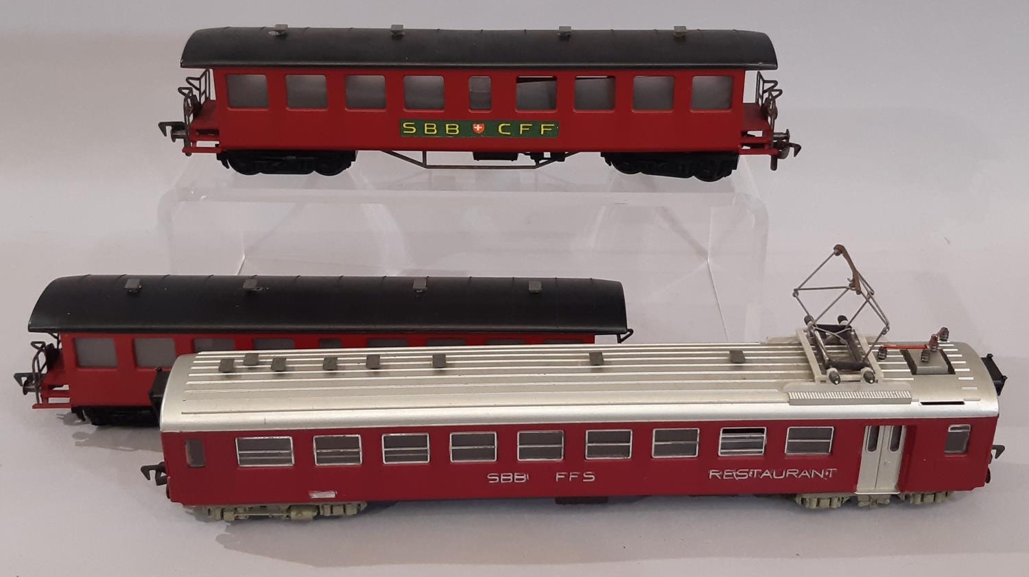 Continental HO gauge locomotive, coaching stock and wagons by Fleischmann and Marklin comprising the - Image 7 of 7