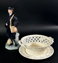 A Royal Doulton Classics Series, Women's Royal Naval Service figure of a Wren HN4498, number 123/