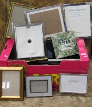 A Mixed collection of mostly contemporary photograph / picture frames, of varying size and type