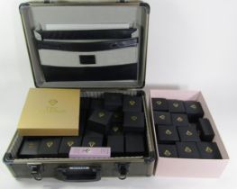 Extensive mixed collection of boxed Tru-Diamonds jewellery, some pieces stamped '925', to include