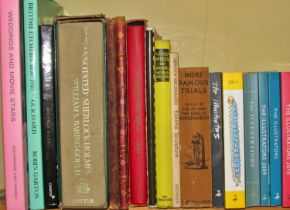 Miscellaneous library to include The Annotated Sherlock Holmes, Famous Trials, Illustrators (