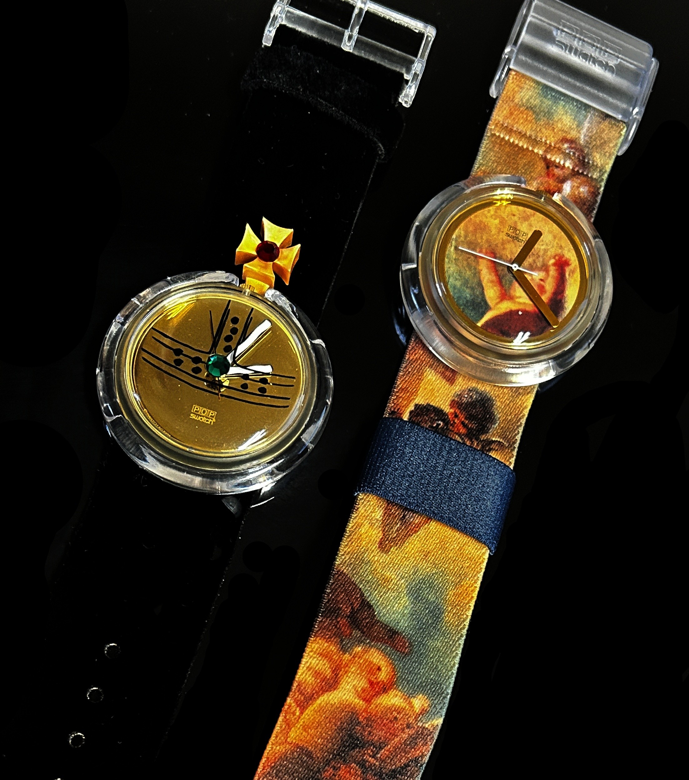 Swatch watches and accessories to include a boxed 1990’s Pop Swatch Orb quartz wristwatch designed
