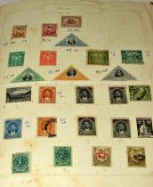 A mixed world collection in 4 spring-back albums. Mixed mint and used, collected mainly in 1950's