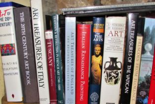 Collection of art reference books with particular interest in European art (30) especially
