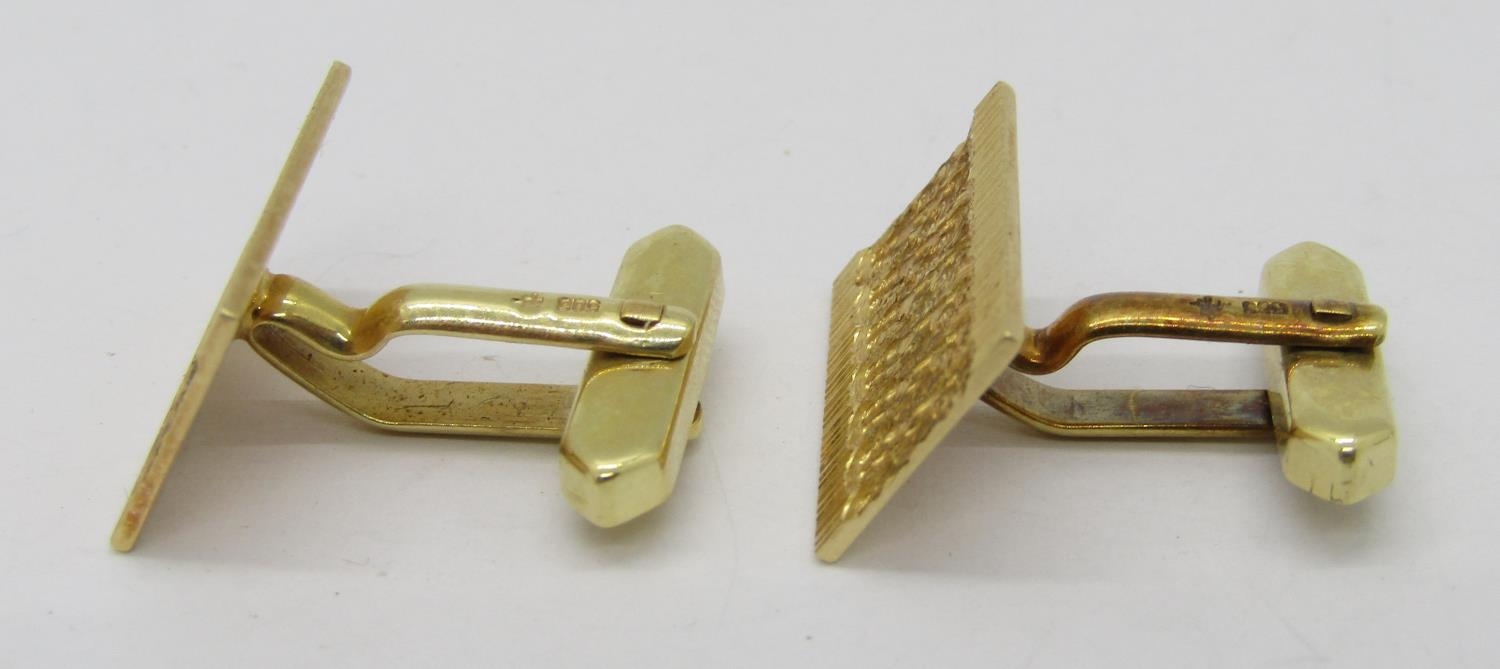 Group of vintage jewellery comprising an Accurist lady's 9ct watch upon gold-plated bracelet, a pair - Image 6 of 7