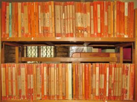 An extensive Penguin library of about 300 novels, from A-Z from Amis to Wyndham (alphabetically