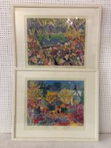 John Dyer (b.1968) - Two limited edition signed prints, tilted: 'Oranges and Lemons, Barleywood' (