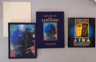 Two Disney Related Books, to include: 'The Art of The Lion King' First edition limited to 3500