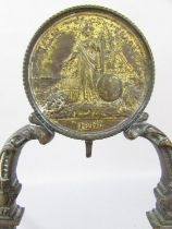 An 1846 Corn Law League watch stand