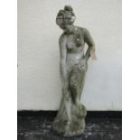A reconstituted and weathered figure classical female