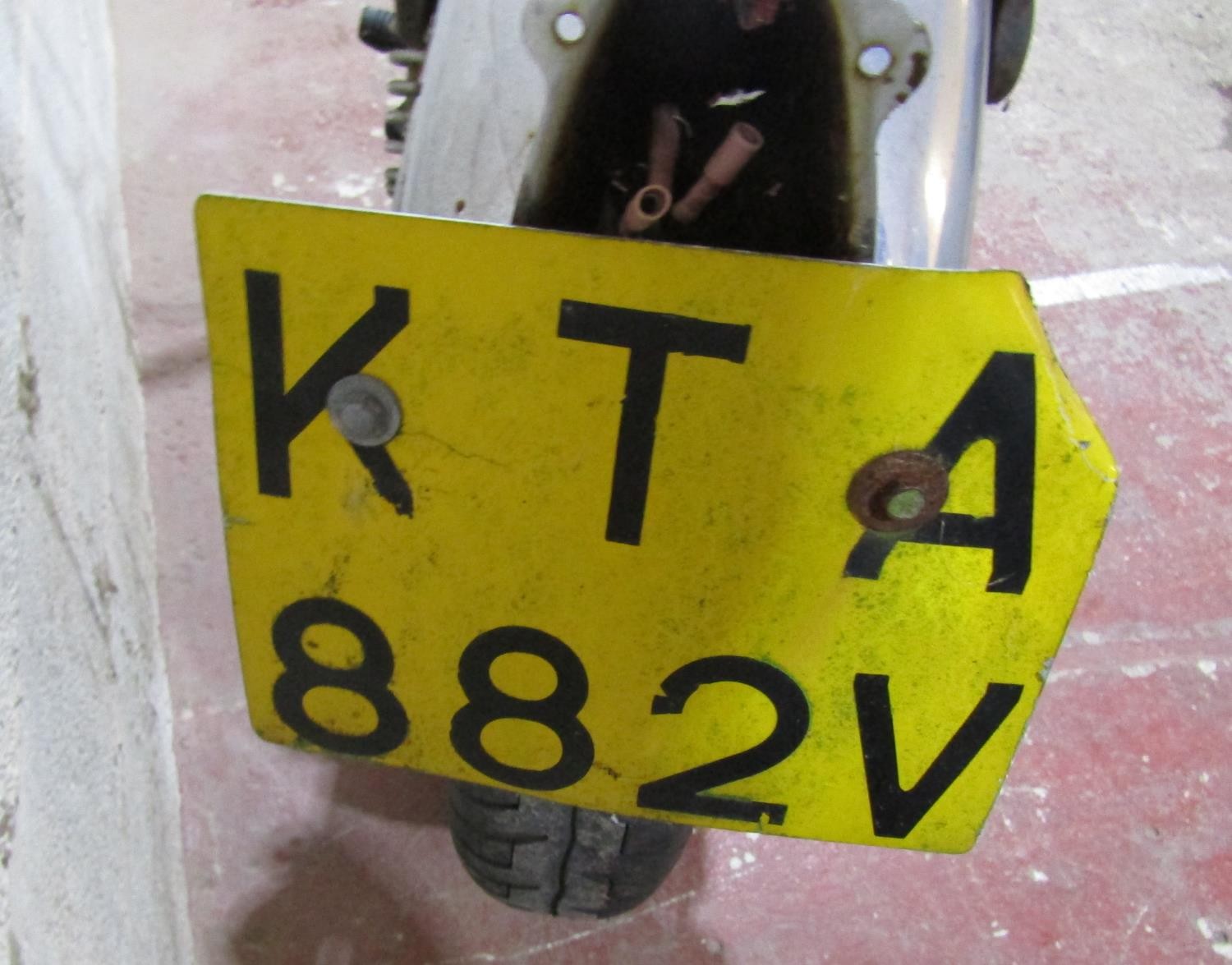 A Suzuki motorcycle, registration number KTA 882v (no V5C logbook) Sold without reserve. Not - Image 3 of 5