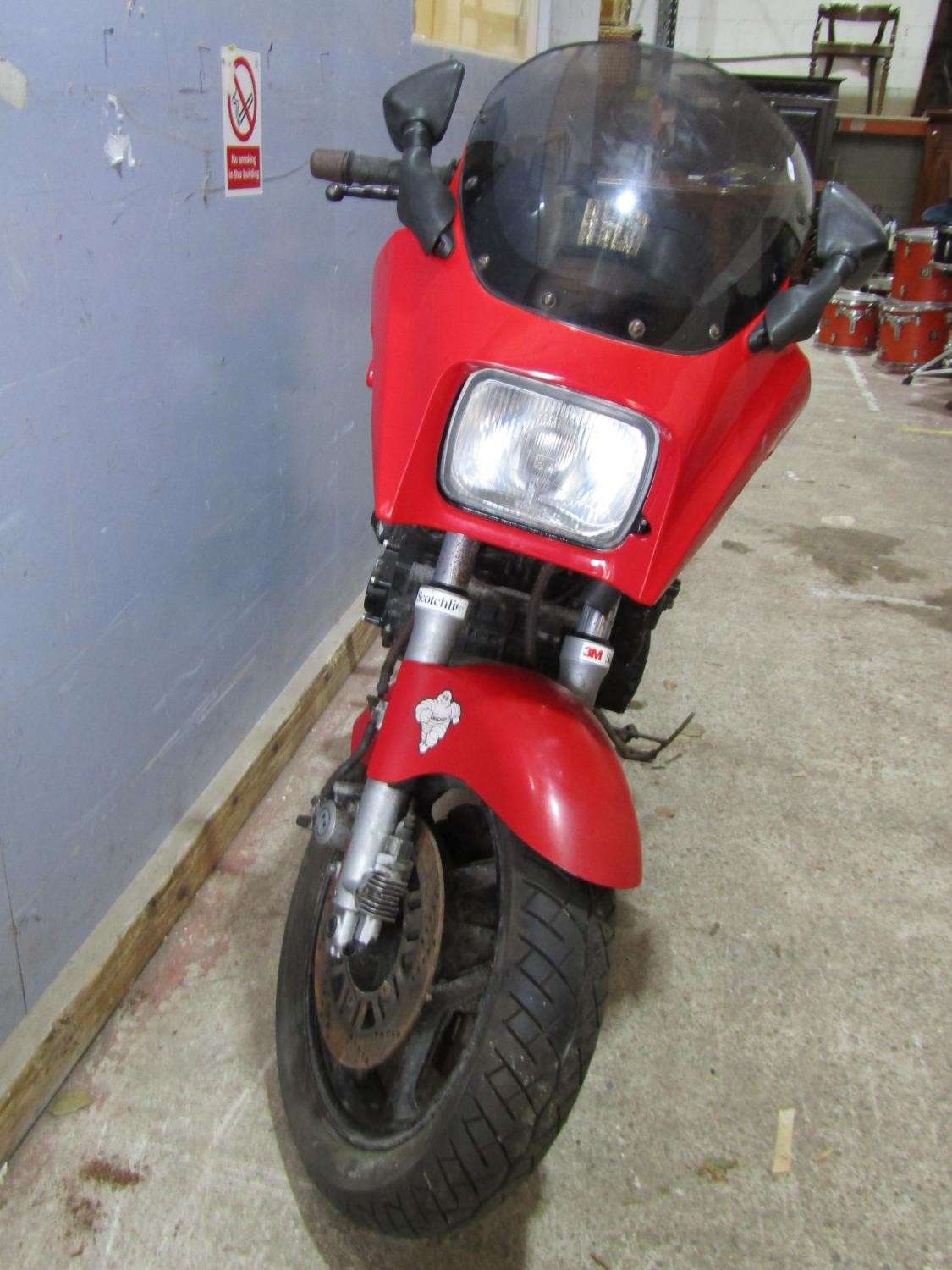 A Kawasaki GPZ motorcycle, 900cc, Registration number A688 PAE, sold with V5C logbook, date of first - Image 8 of 11