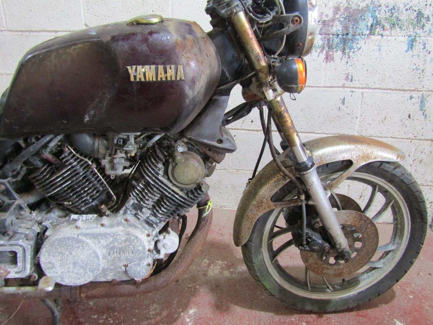 A Yamaha TR1 1000cc V-Twin motorcycle, registration number A486 WAX, sold with V5C logbook, date - Image 6 of 6