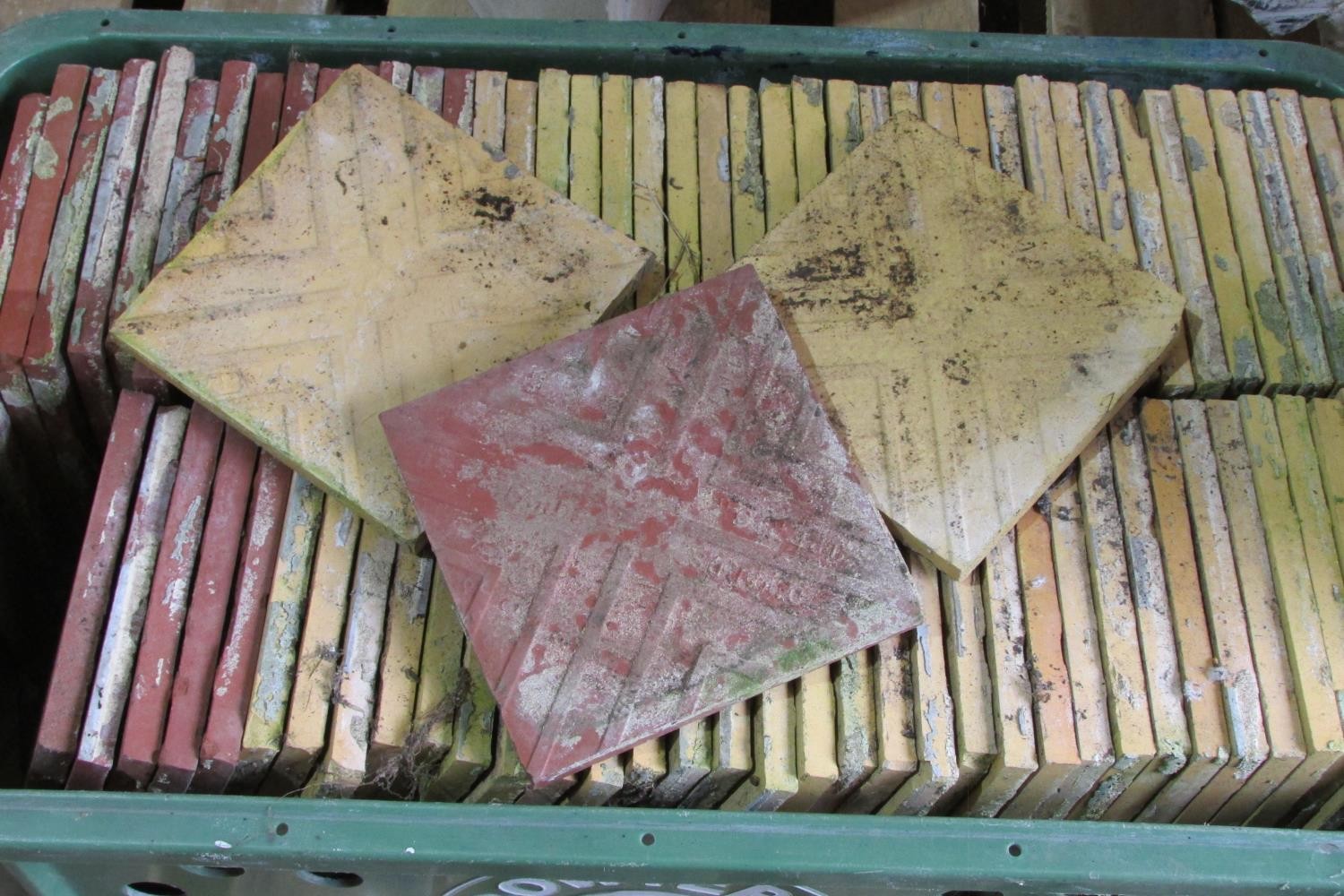 A large collection of good quality quarry floor tiles by J.C Edwards, (Ruabon, Adamtine, Superio), - Image 5 of 10