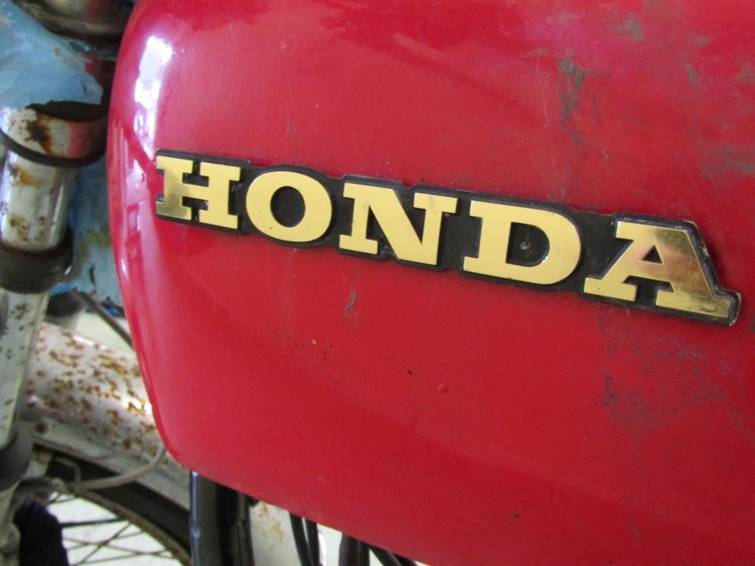 A Honda CB 750cc motorcycle (lacking engine) registration number VHV 596S, sold with V5C logbook, - Image 6 of 6