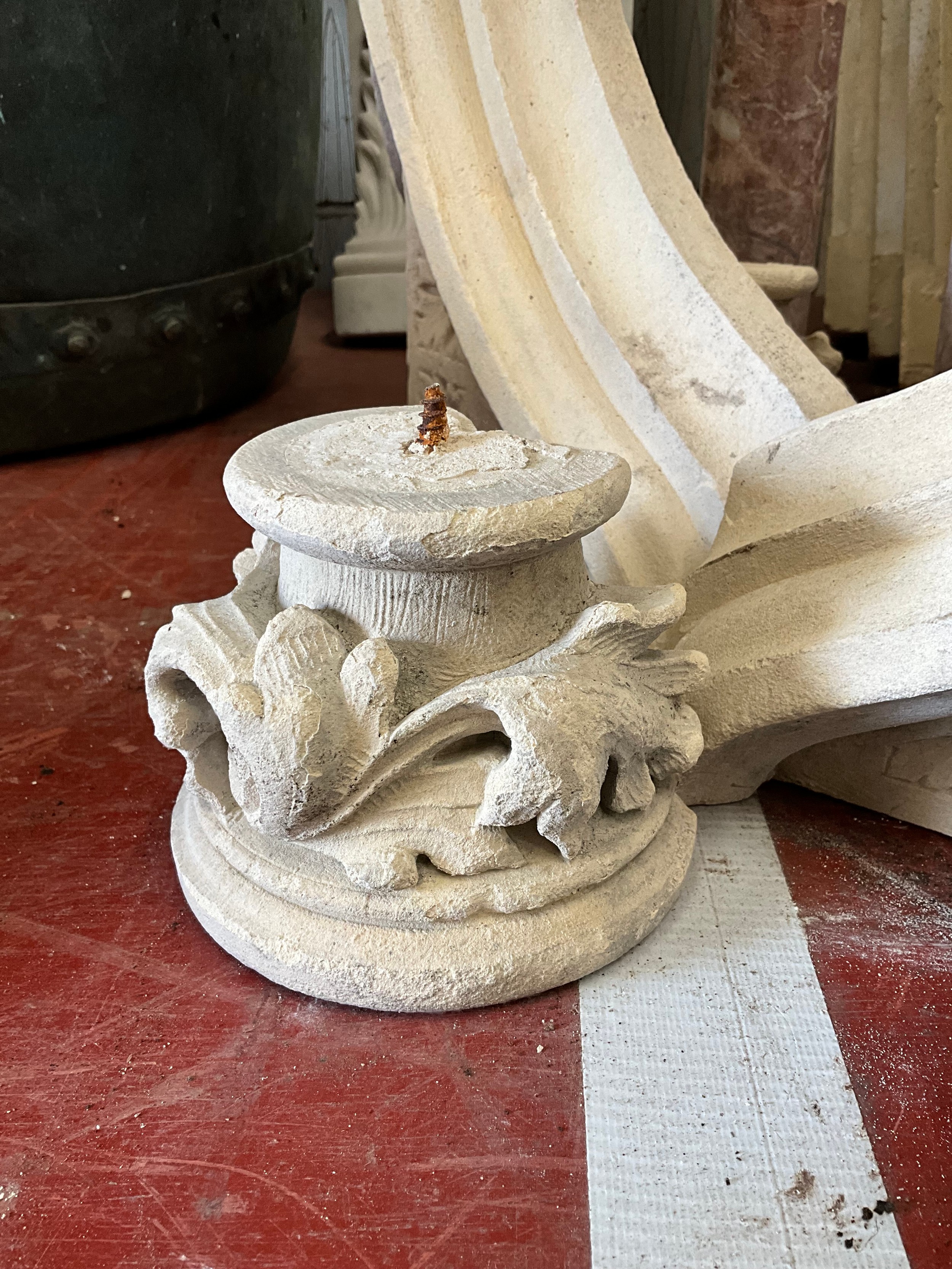 Architectural salvage interest: A selection of good 19th century continental carved natural stone - Image 5 of 5