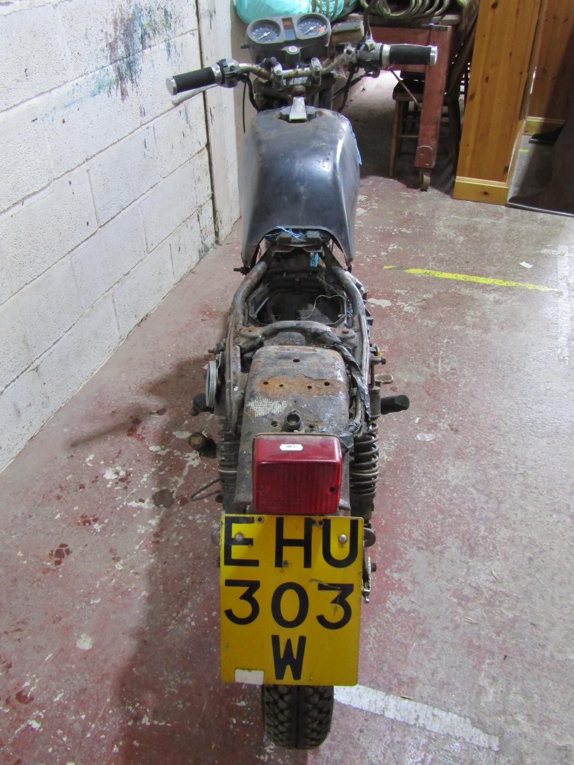 A Honda CB motorcycle, 395 CC, registration number EHU 303W, sold with V5C log book, date of first - Image 3 of 8