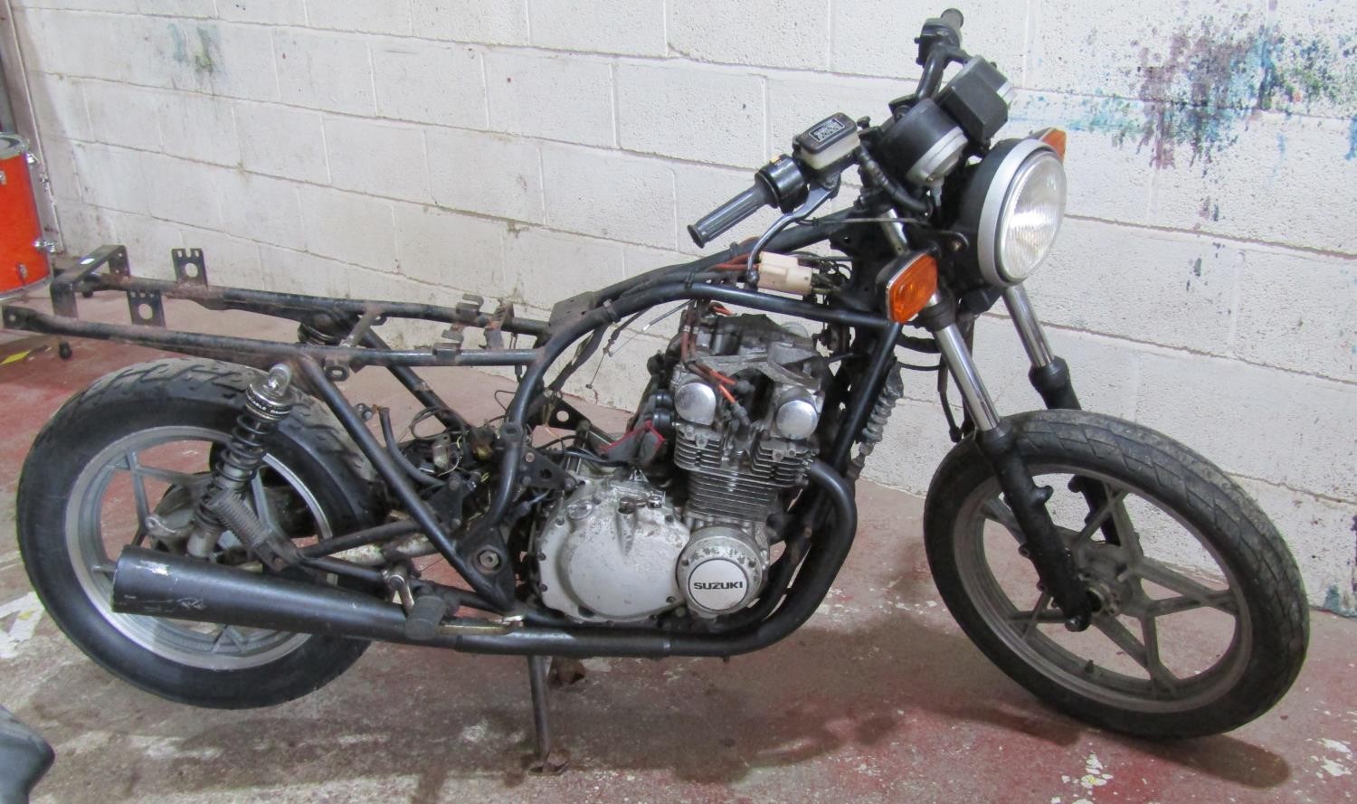 A Suzuki GS650 motorcycle, registration number A444 RFB, sold with V5C logbook, date of original - Image 6 of 10