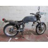 A Honda CB motorcycle, 395 CC, registration number EHU 303W, sold with V5C log book, date of first