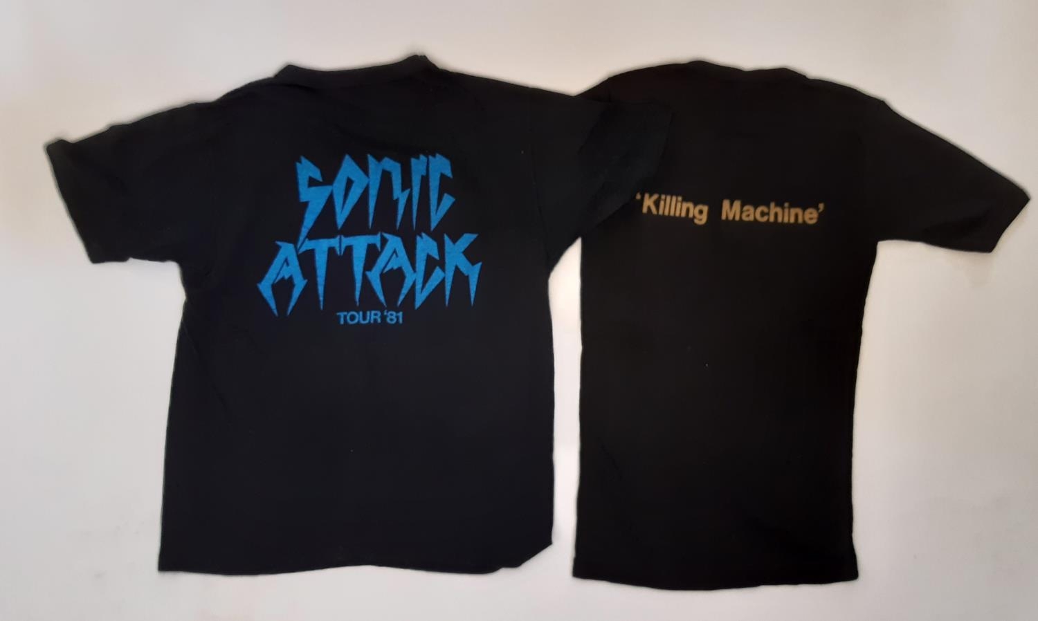 10 vintage T shirts / sweatshirts featuring the bands Motor Head, Hawkwind and Judas Priest - Image 4 of 6