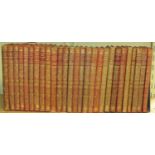 Collection of Rudyard Kipling (27) red leatherbound, top gilt edged, early 20th century