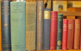 Foreign travel/exploration interest to include The Journals of Captain James Cook & Baedeker's Paris