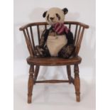 An early 19th century child's chair made by Ingrams of London height 45cm together with a vintage