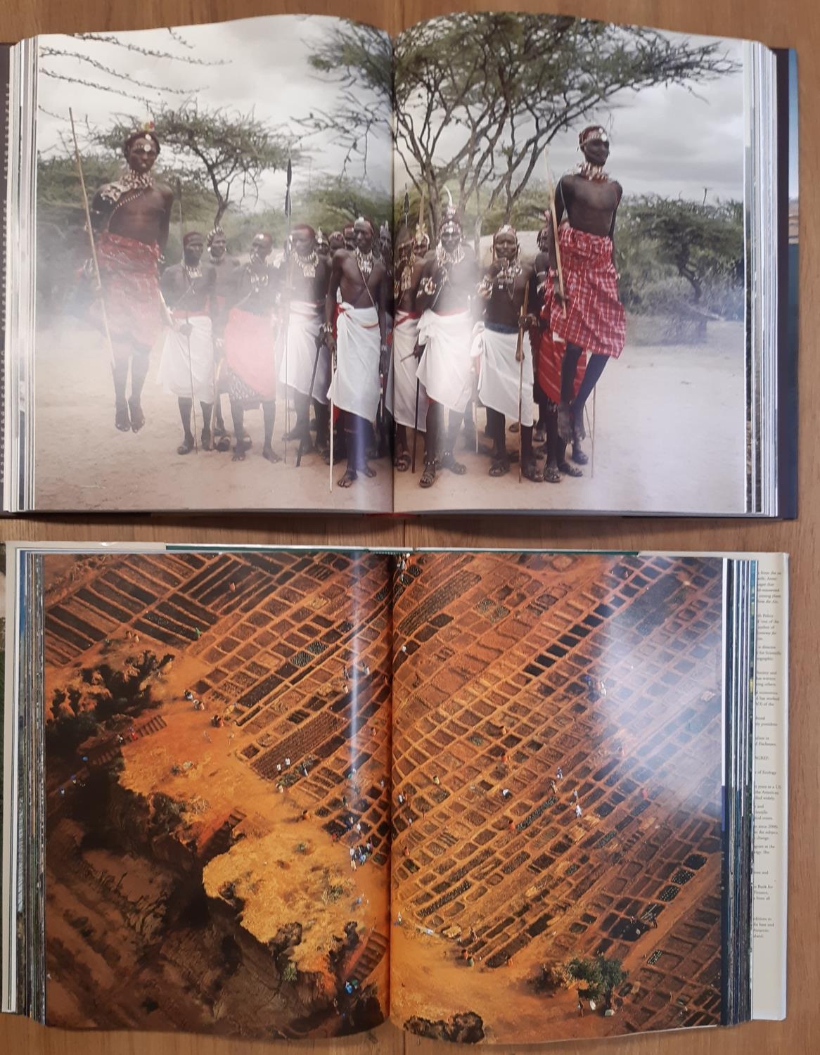 Two substantial coffee-table books, both with spectacular photographic images: The Earth from the - Image 3 of 3