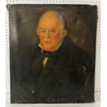 British School, Early 19th Century - Portrait of a Gentleman, quarter-length with oval border,