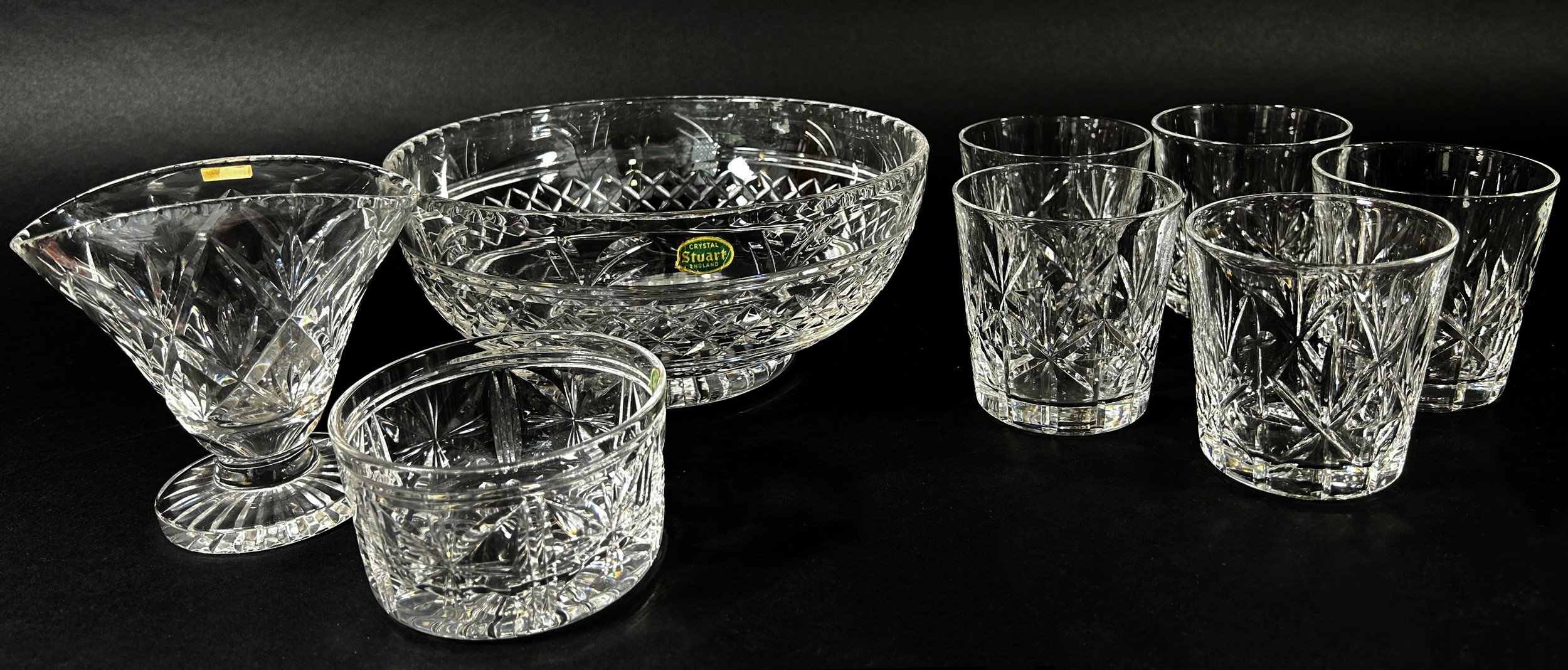 A good suite of Stuart Crystal glass ware including wine glasses, brandy, tumblers, sherry, - Image 2 of 4