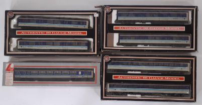 Three 00 gauge twin packs of Sprinter coaches by Dapol in Provincial livery together with a
