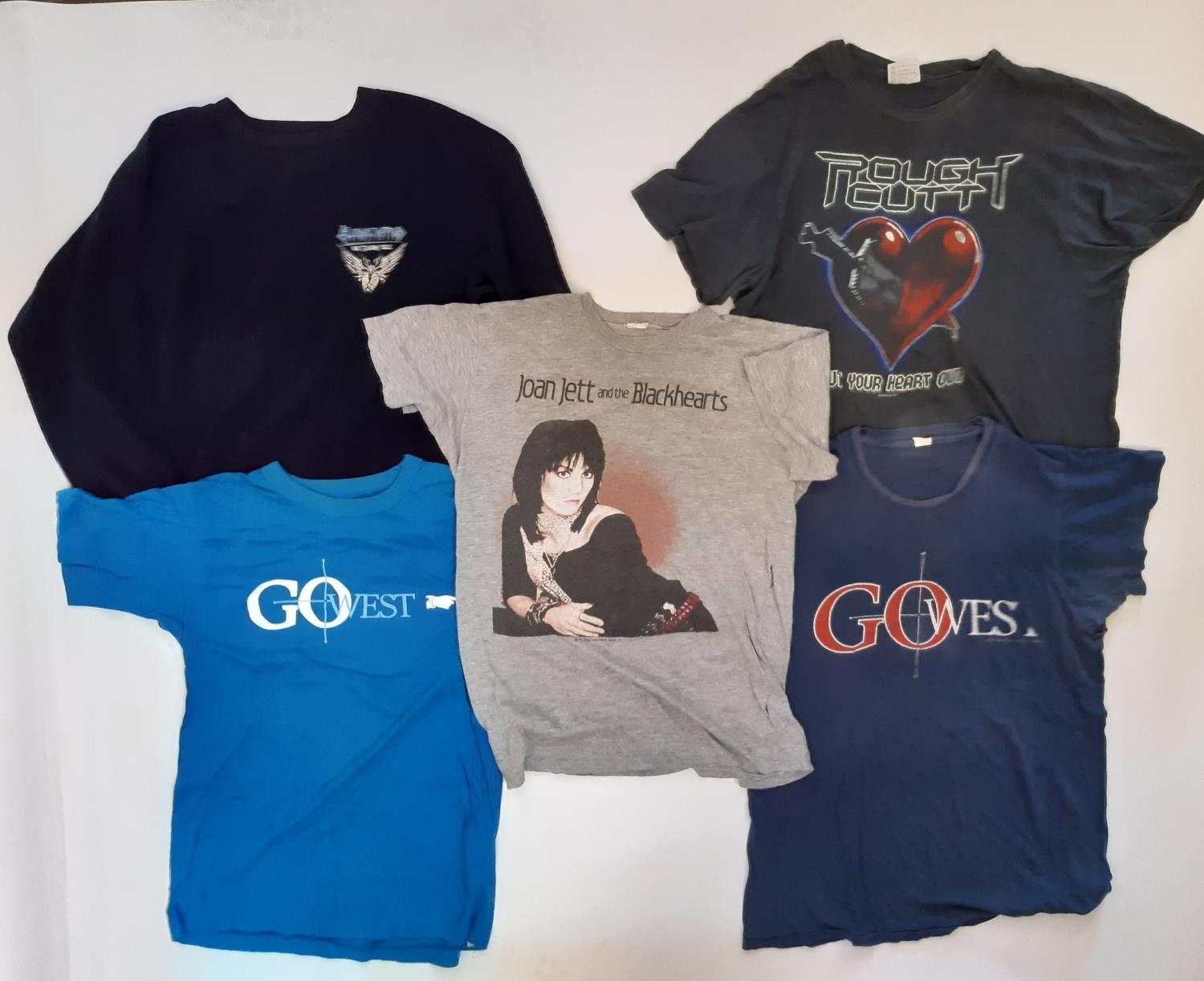 12 tour T shirts from the 1970's-90's for bands/ tours including Steppenwolf '77, Hawkwind '82, Joan - Image 3 of 6