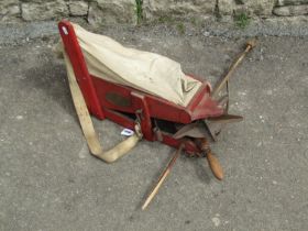 A Victorian seed spreader - The Aero, with original painted finish