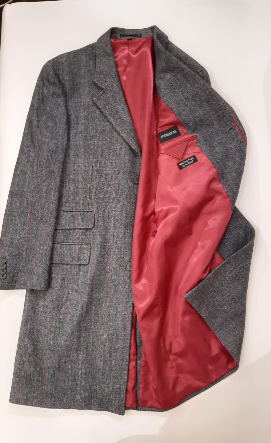 4 good quality men's coats like new with tags including coats by Jaeger XL, Christiano Baldinucci - Image 3 of 4