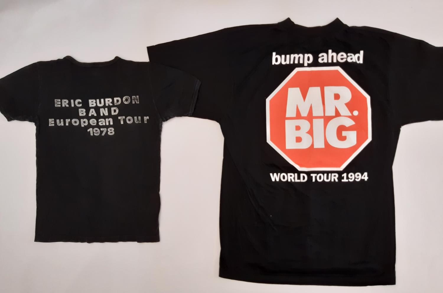 16 tour T shirts from the 1980's-90's for bands/ tours including 999, Eric Burdon, U2, The - Image 4 of 5