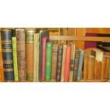 A mixed library to include vol 1 of The Gardener (1843), The Book of Arran Archaeology (1910),