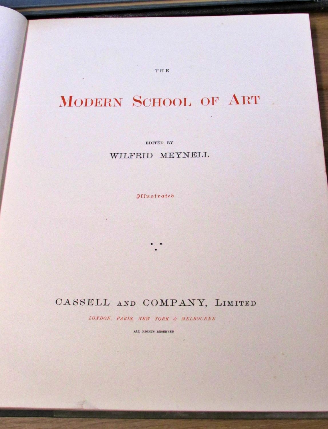 Art & illustration interest - The Modern School of Art, 2 volumes of Punch's Society Pictures ( - Image 2 of 8
