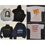 5 vintage garments commemorating iconic bands including 1988 'Broadway the Hard Way' Frank Zappa