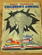 Daily Express Children's Annual No. 3 from 1932, edited by S Louis Giraud, London, with pop-up