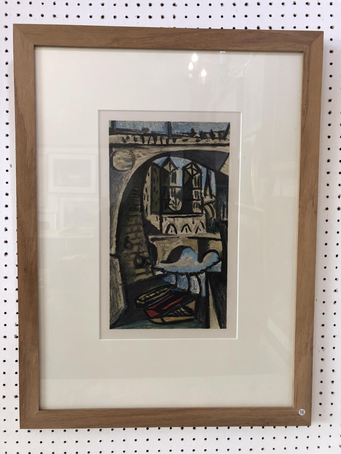 After Pablo Picasso (1881-1973) - 'Notre-Dame', lithograph after Picasso from the suite