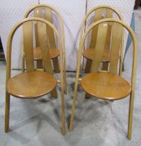David Colwell - Four Trannon C3 Chairs principally in ashwood with oak seats