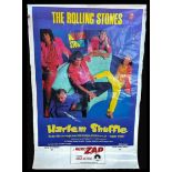 A 1986 Rolling Stones 'Harlem Shuffle' poster, 69 x 104 cm
