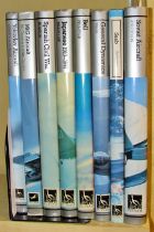 Putnam aircraft books (8 volumes) (silver dust wrappers) - General Dynamics Aircraft, Japanese (