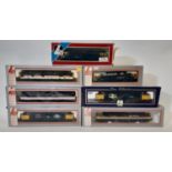 Seven 00 gauge BR diesel locomotives by Lima including InterCity models Finsbury Park and The