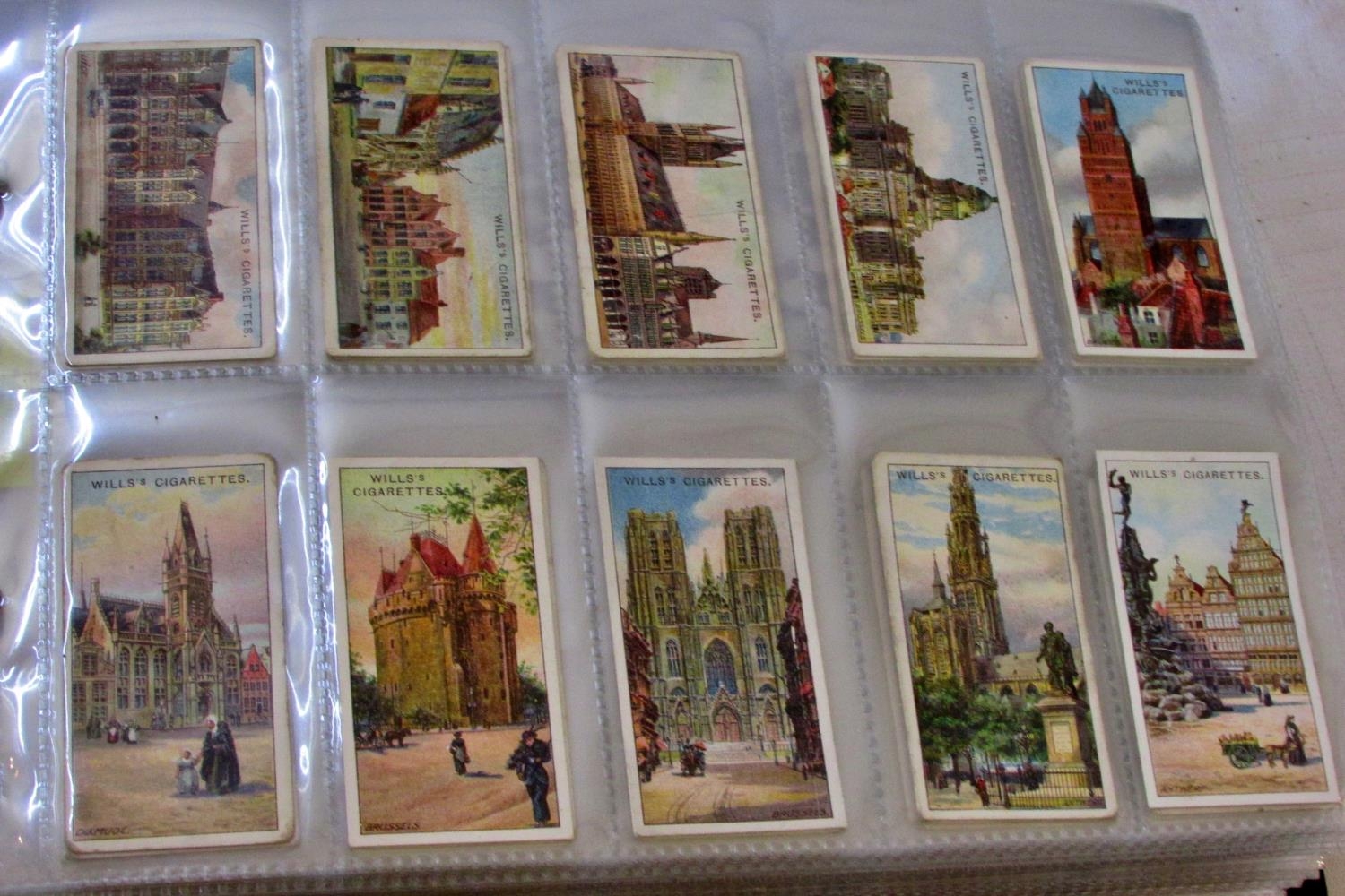 Large collection of postcards & cigarette/tea cards (Players / Wills / Ogdens / Gallahers / - Image 4 of 9