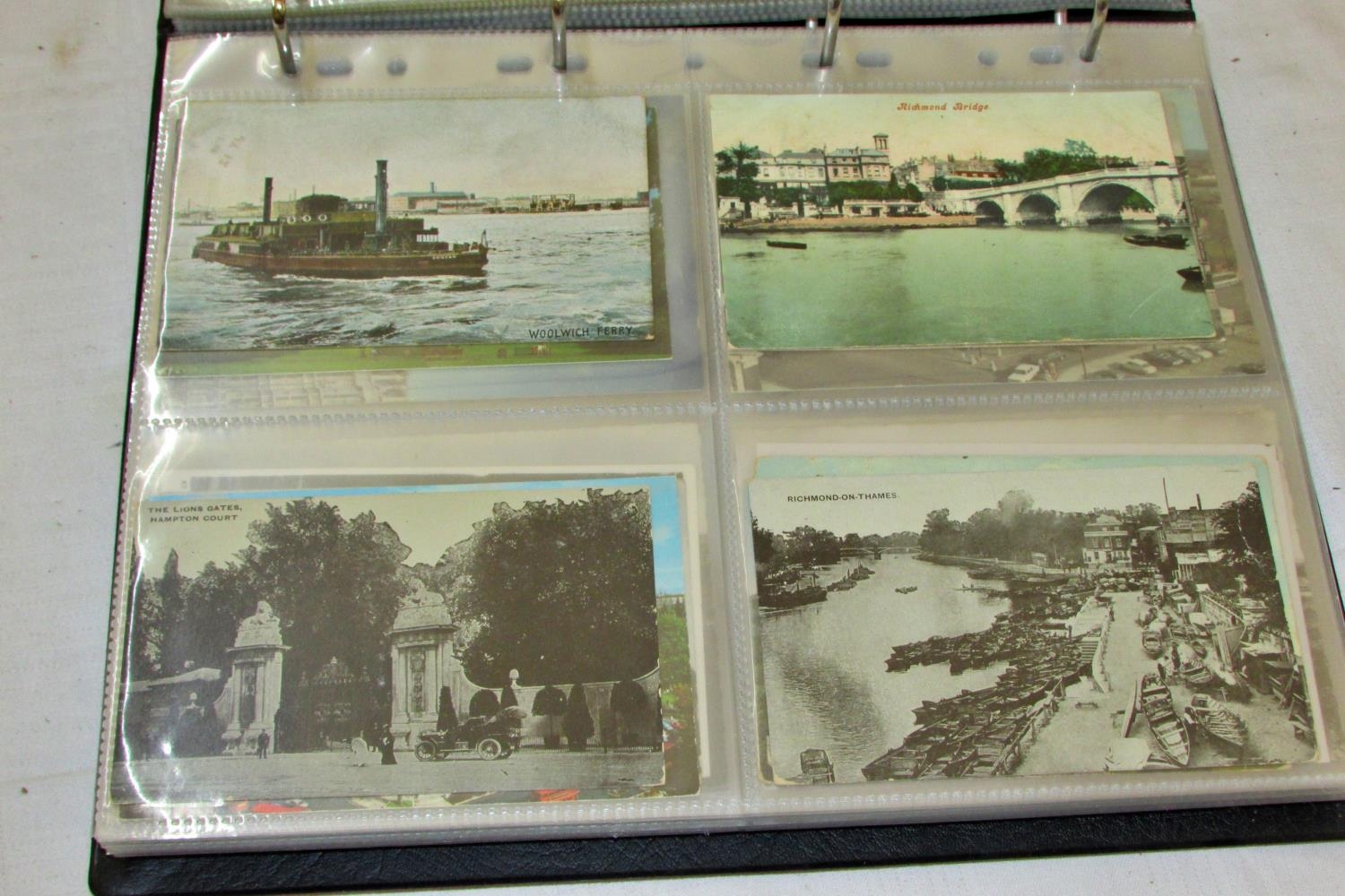 Large collection of postcards & cigarette/tea cards (Players / Wills / Ogdens / Gallahers / - Image 2 of 9